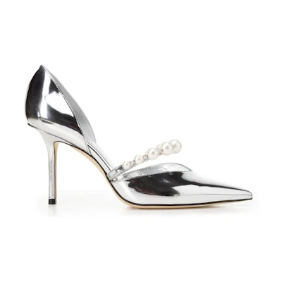 Jimmy Choo Heel 95 'Silver'