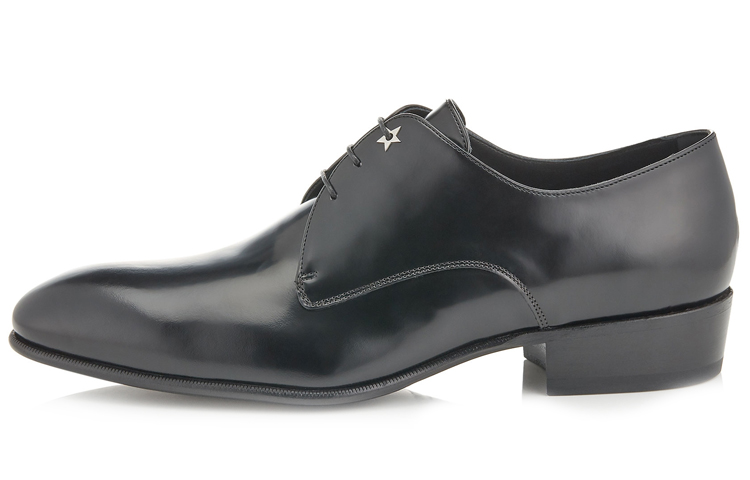 Jimmy Choo Jackson 'Black Calfskin Lace-up' JACKSONXXC010003