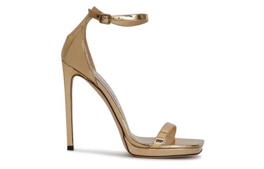 Jimmy Choo Jordan 11 'Metallic Gold Heels' ALVA120QUIGOLD