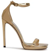 Jimmy Choo Jordan 11 'Metallic Gold Heels' ALVA120QUIGOLD Jimmy Choo Jordan 11 'Metallic Gold Heels' ALVA120QUIGOLD