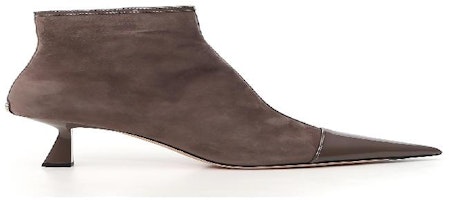 Jimmy Choo KIXZ 65 'Olive Green Ankle Boot' KIXZ65PASCLAY Jimmy Choo KIXZ 65 'Olive Green Ankle Boot' KIXZ65PASCLAY