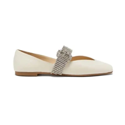 Jimmy Choo Krista 'Ivory White'