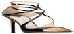 Jimmy Choo Lang Sandals 'Pre Black' LANGPATBLACK
