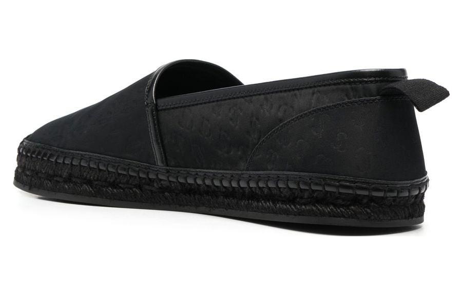 Shop Jimmy Choo 大範圍凹面壓花logo印花 低筒 板鞋 男款 黑色