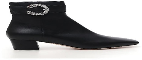 Jimmy Choo MYAN45WJV Ankle Boot 'Black Crystal' MYAN45WJVBLACKCRYSTAL Jimmy Choo MYAN45WJV Ankle Boot 'Black Crystal' MYAN45WJVBLACKCRYSTAL