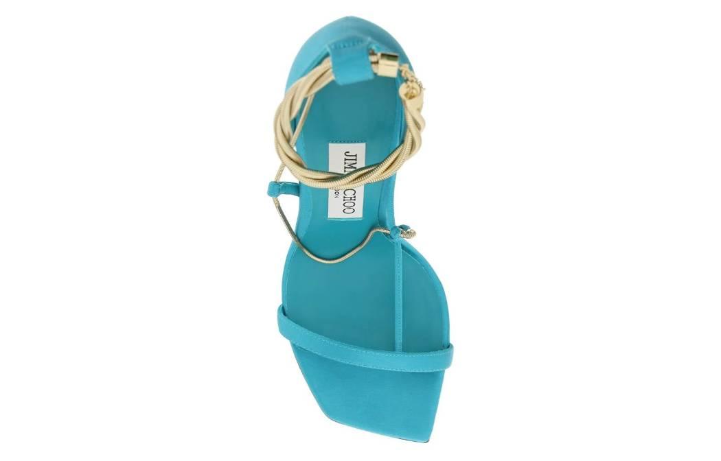 Buy Jimmy Choo Oriana 110 Sandal 'Biru' ORIANA110AGWMALGO