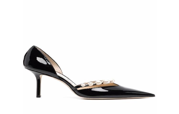 Jimmy Choo Pre-Aurelie 85 'Black White'