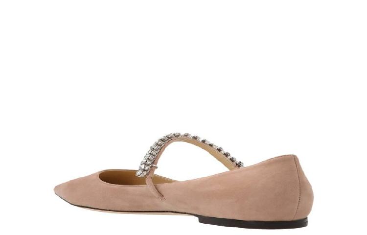 Jimmy Choo Pre-Baily Flats 85 'Ballet Pink Crystal' 圖 2