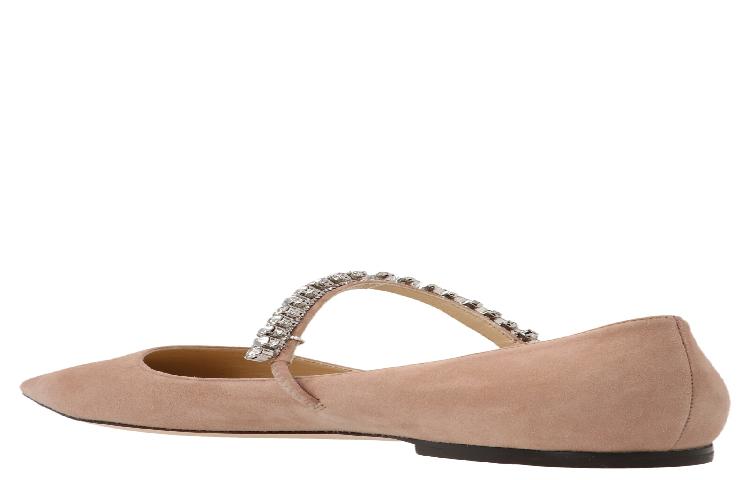 Jimmy Choo Pre-Baily Flats 85 'Ballet Pink Crystal' 圖 4