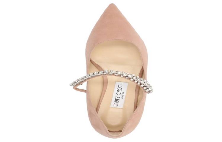 Jimmy Choo Pre-Baily Flats 85 'Ballet Pink Crystal' 圖 6