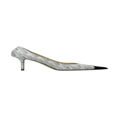 Jimmy Choo Pre-Love 85 'Black and White'