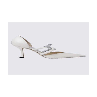 Jimmy Choo Pre-Luis 90 'White Crystal'