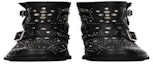 Shop Jimmy Choo Pra-Belia 'Hitam Perak' YOUTHESRBLACK