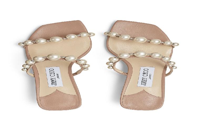 Jimmy Choo PRE_AMARA 45 'Ballet Pink/White' 圖 3