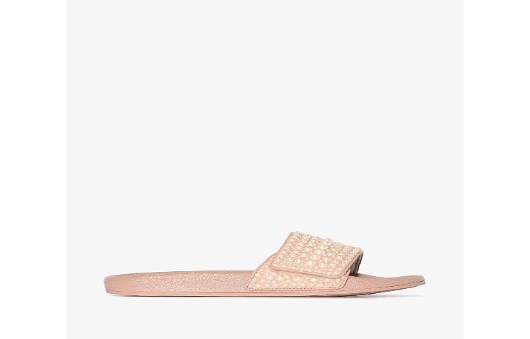 Jimmy Choo PRE_FITZ/F 12 'BPINK/White' FITZ/F-ZWY-BPINK