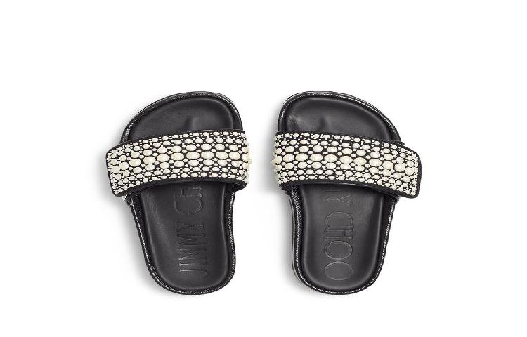 Jimmy Choo PRE_FITZ/F 'Black/White' 圖 2