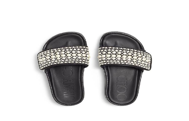 Jimmy Choo PRE_FITZ/F 'Black/White' 圖 6