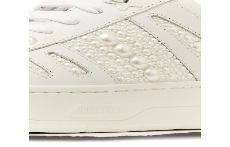 Shop Jimmy Choo Pre Hawaii/F 'Blanco' HAWAII/F-ZCY-WHITE