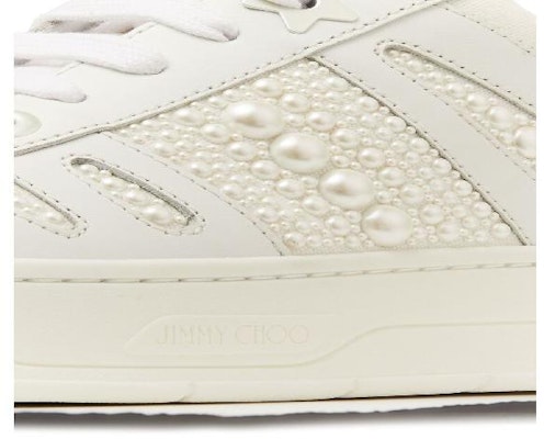 Jimmy Choo Pre Hawaii/F 'Putih' Sneakers HAWAII/F-ZCY-WHITE Shop Jimmy Choo Pre Hawaii/F 'Putih' Sneakers HAWAII/F-ZCY-WHITE