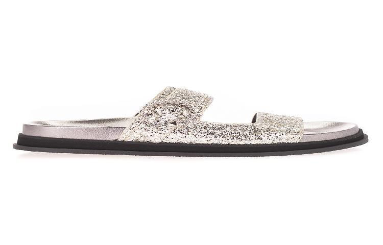 Buy Jimmy Choo PRE MARGAFLAT ZXV 'Platinum Crystal Light Blue' MARGAFLATZXVPLATINUMCRYST