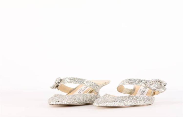 Jimmy Choo Pre Marta 'Platinum Silver'