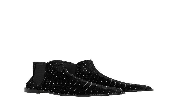 Jimmy Choo PRE MERRIL FLAT VSX 'Black Silver' 圖 8