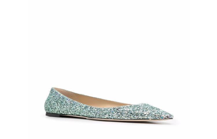 Jimmy Choo PRE_ROMY FLAT 'Mint Green' 圖 4