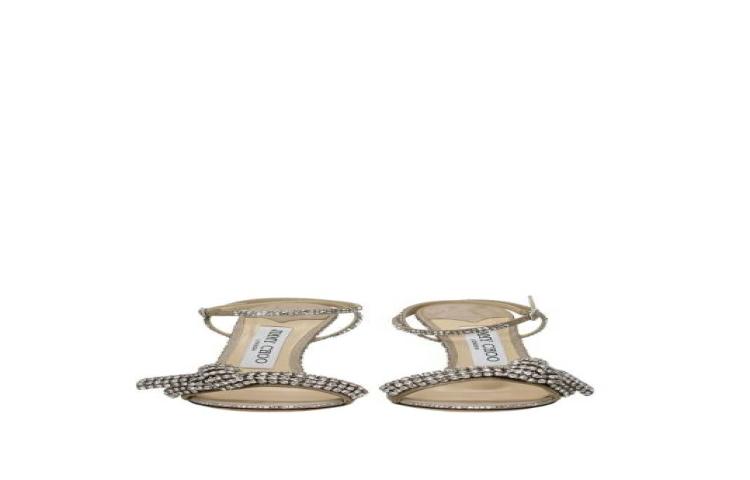 Jimmy Choo Pre Thyra 100 'Nude Crystal' 圖 2