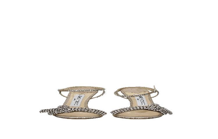 Jimmy Choo Pre Thyra 100 'Nude Crystal' 圖 8