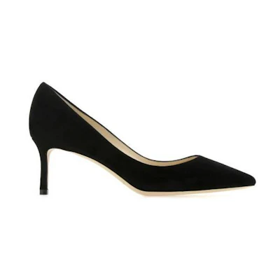 Jimmy Choo Pumps 'Black Suede Romy 60'