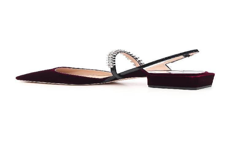 Jimmy Choo Red Valentino Sandals 'Merlot Crystal' 圖 4