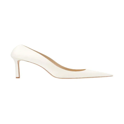 Jimmy Choo Romy 100 'Ivory Satin'