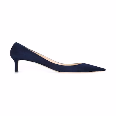 Jimmy Choo Romy 60 'Suede Navy'
