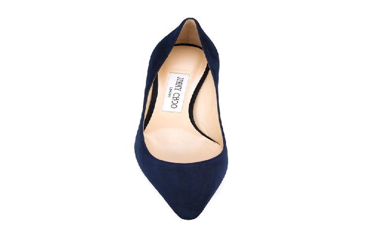 Jimmy Choo Romy 60 'Suede Navy' 圖 3