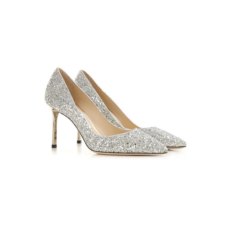 Jimmy Choo Romy 85 'Champagne Glitter'