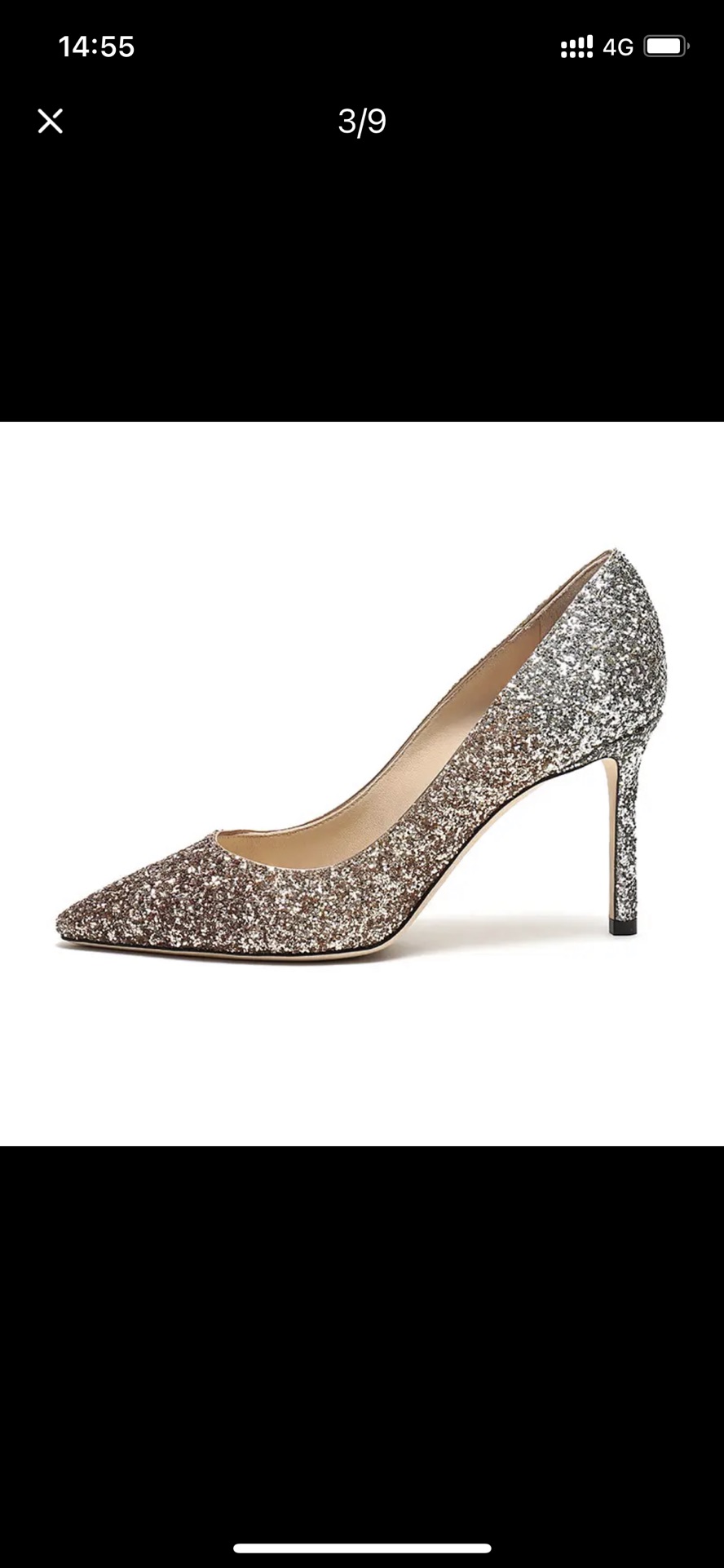 Jimmy Choo Romy 85 'Champagne Silver Gradient' 圖 2