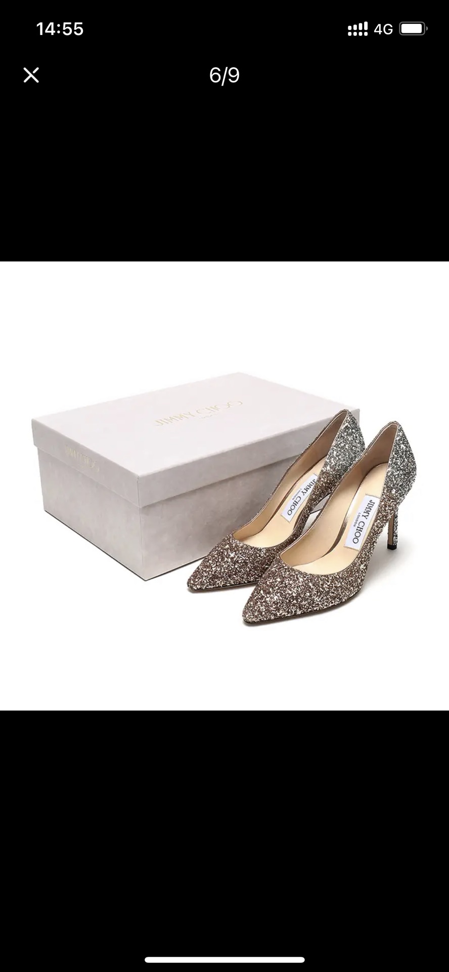 Jimmy Choo Romy 85 'Champagne Silver Gradient' 圖 3