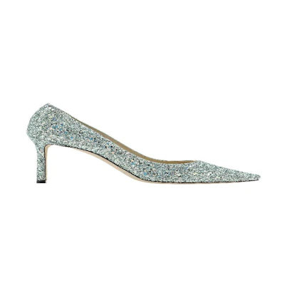 Jimmy Choo Romy 85 'Green Pumps'