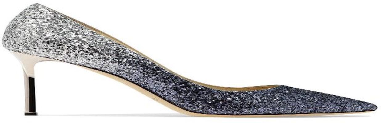 Jimmy Choo Romy 85 'Navy Silver' Kasut Tumit Tinggi ROMY85VXBNAVYSILVER Shop Jimmy Choo Romy 85 'Navy Silver' Kasut Tumit Tinggi ROMY85VXBNAVYSILVER