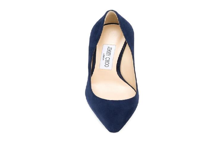 Jimmy Choo Romy 85 'Suede Navy' 圖 4