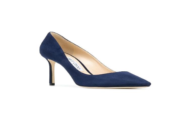 Jimmy Choo Romy 85 'Suede Navy' 圖 6