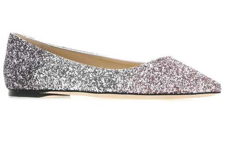 Jimmy Choo Romy Flat 'Black Purple Silver Gradient' 圖 3