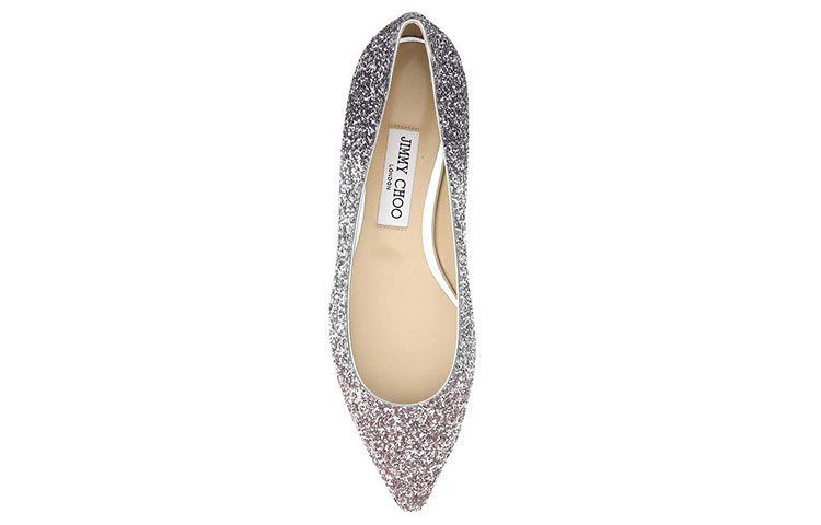 Jimmy Choo Romy Flat 'Black Purple Silver Gradient' 圖 4