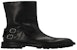 Jimmy Choo Roscoe 'Black Vac' Lelaki Kasut Hitam ROSCOEVAC_BLACK