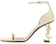 Buy Jimmy Choo Saint Laurent Opyum High Heel Sandals 'Beige Leather' 5576792W7DD1543