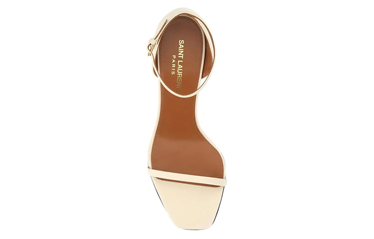 Lookbook Jimmy Choo Saint Laurent Opyum High Heel Sandals 'Beige Leather' 5576792W7DD1543