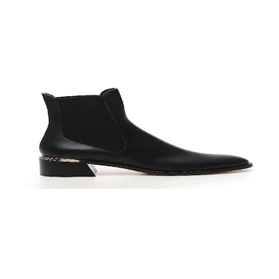 Jimmy Choo Saint Laurent Rourke 45 'Black Ankle Boot'