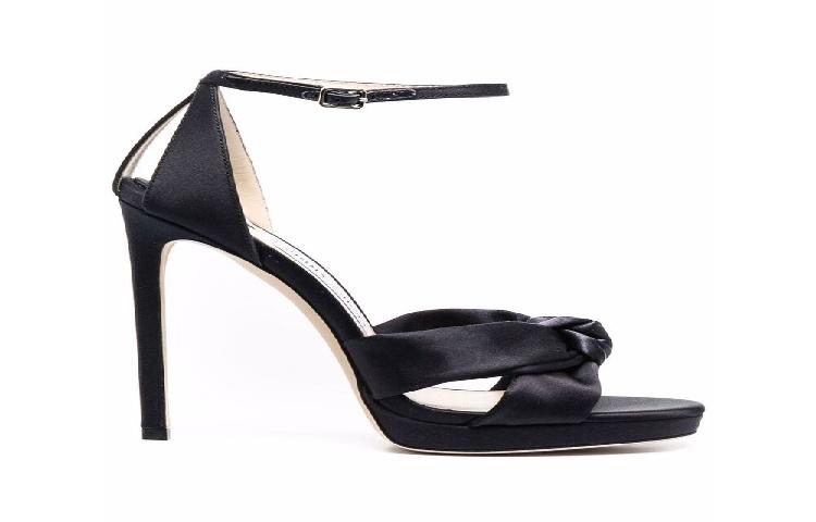 Jimmy Choo Sandal 'Black' ROSIE-120-SAT-NAVY