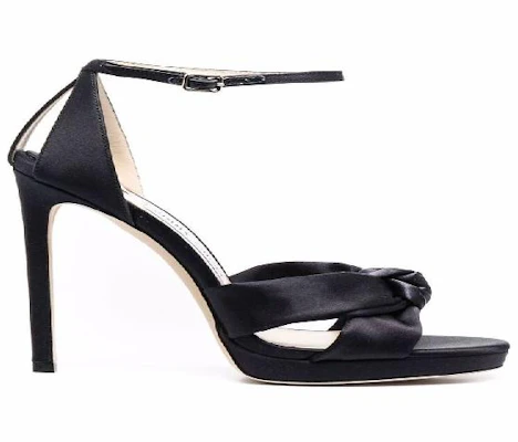 Jimmy Choo Sandale ''Schwarz'' ROSIE-120-SAT-NAVY Buy Jimmy Choo Sandale ''Schwarz'' ROSIE-120-SAT-NAVY