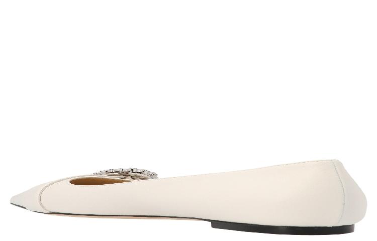 Jimmy Choo Saresa Flat 'Latte Crystal' 圖 2